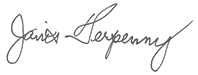 Janis Terpenny Signature
