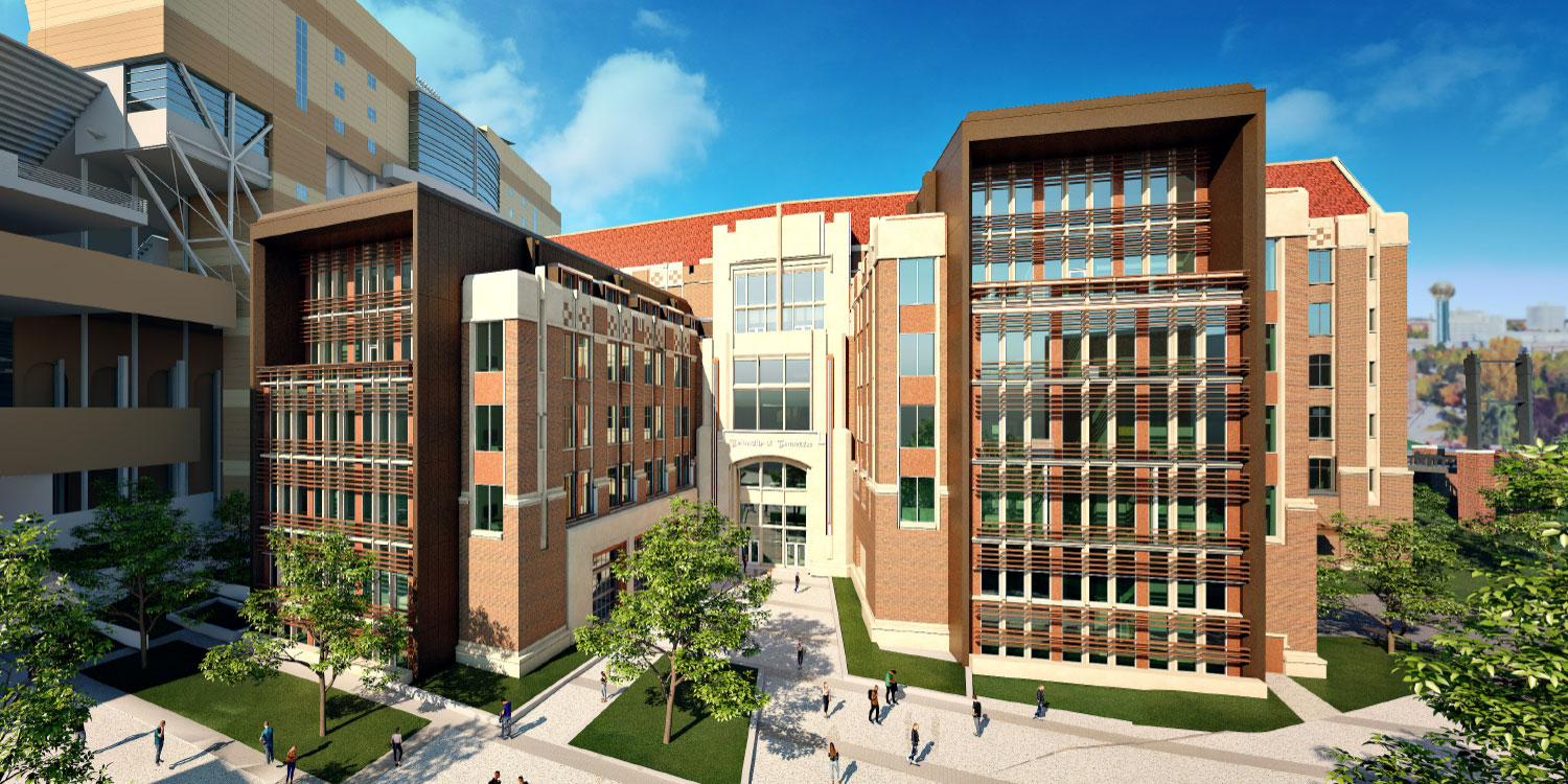 Rendering of the New Engineering Complex